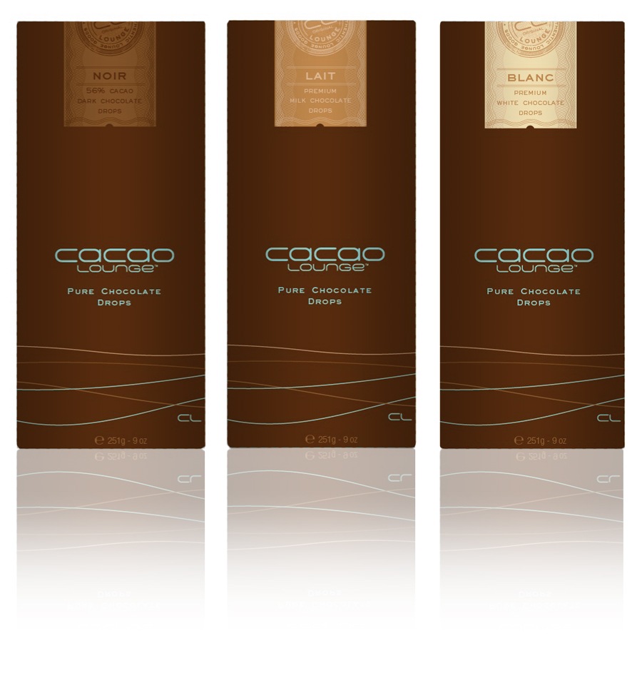 Cacao Lounge - Packaging, Chocolate Drops