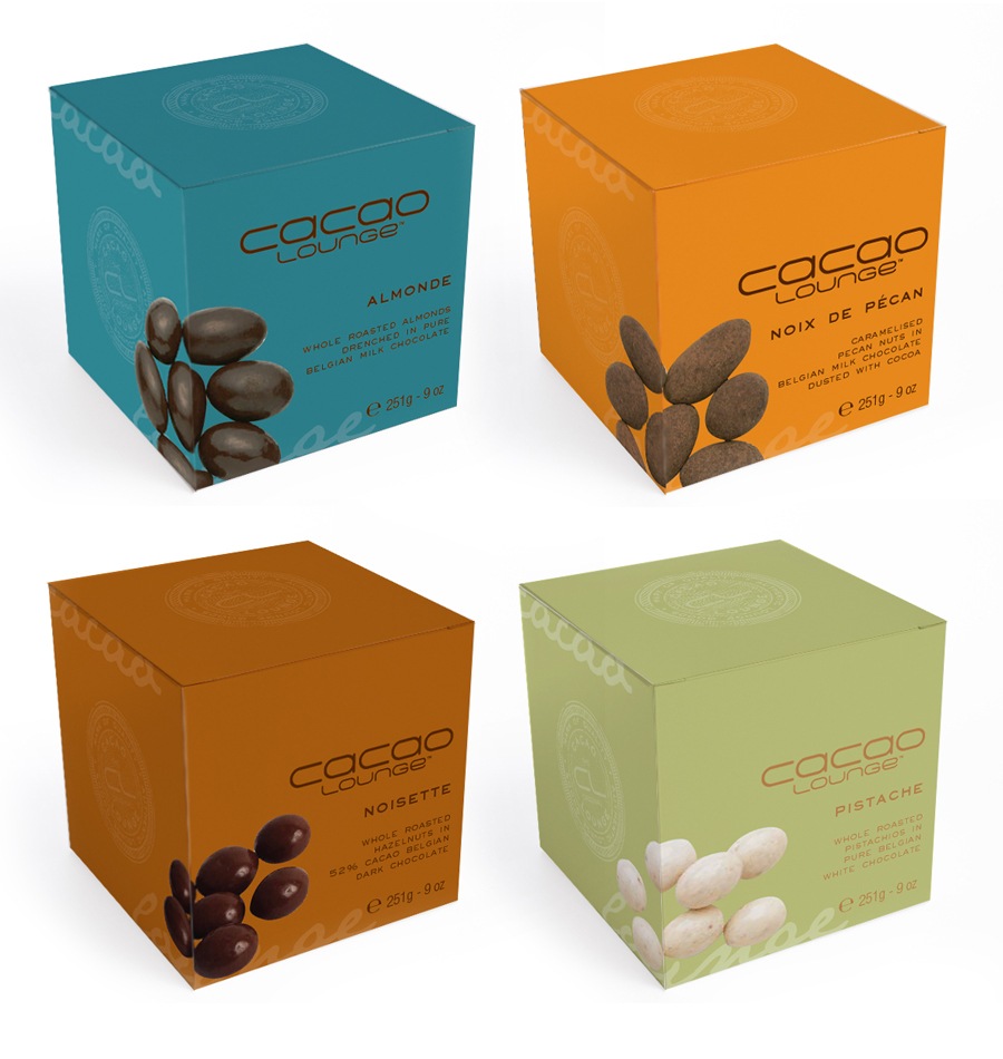 Cacao Lounge - Packaging Chocolate Coated Nuts