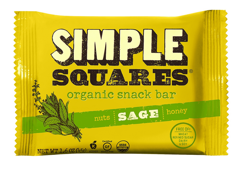 simple squares sage wrapper with custom illustration