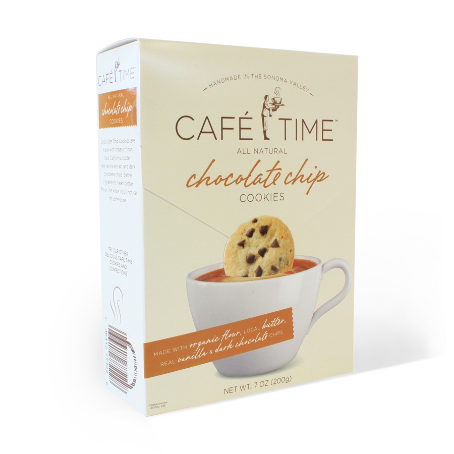 Cafe Time Cookie Branding & Packaging