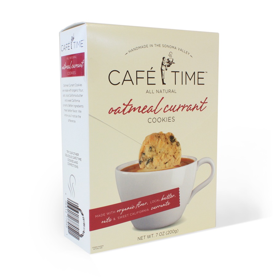 Cafe Time Cookie Branding & Packaging