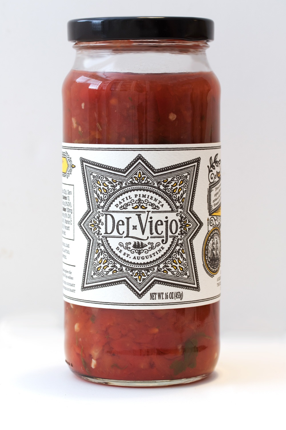 Del Viejo Jar Label