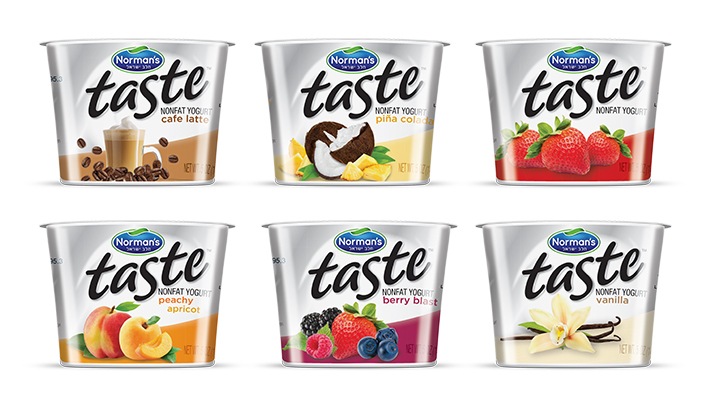 Branding - Packaging Design, Taste Yogurt