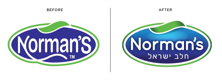 Rebrand - Logo Refresh, Normans Dairy