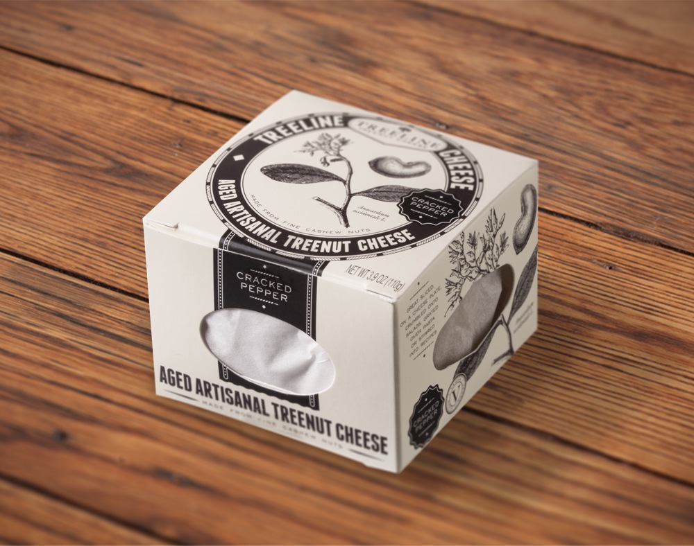 Treeline Treenut Cheese Packaging