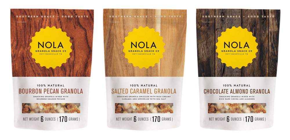 Nola Granola Packaging Design