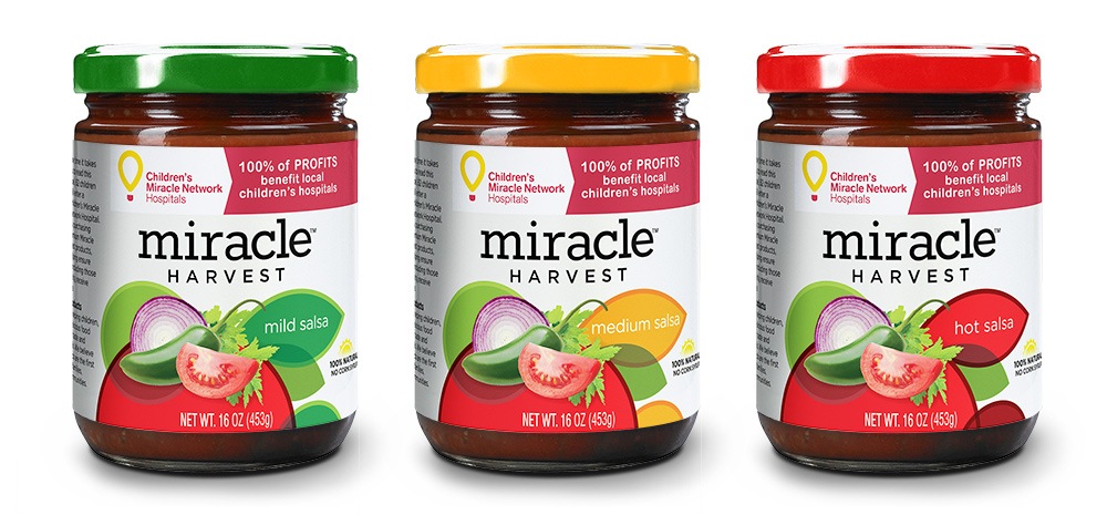 Miracle Harvest for Children's Miracle Network Hospitals® - Salsa Packaging & Branding