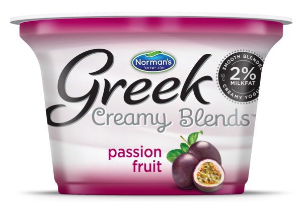 Normans Creamy Blends Yogurt Branding