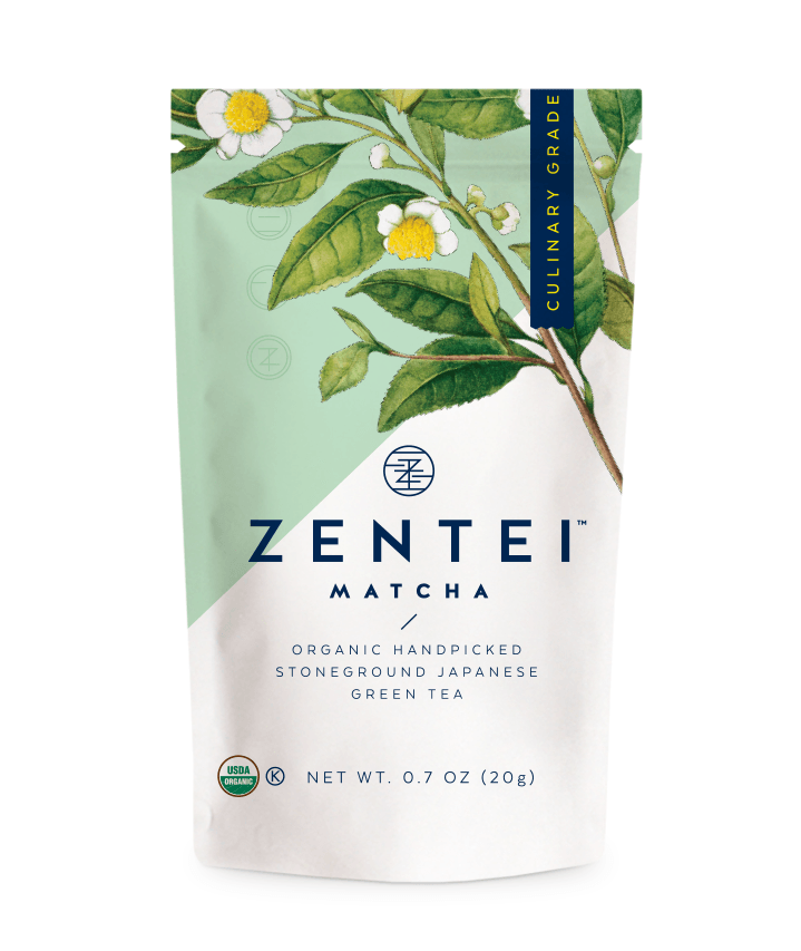 Zentei Matcha Branding and Packaging Design