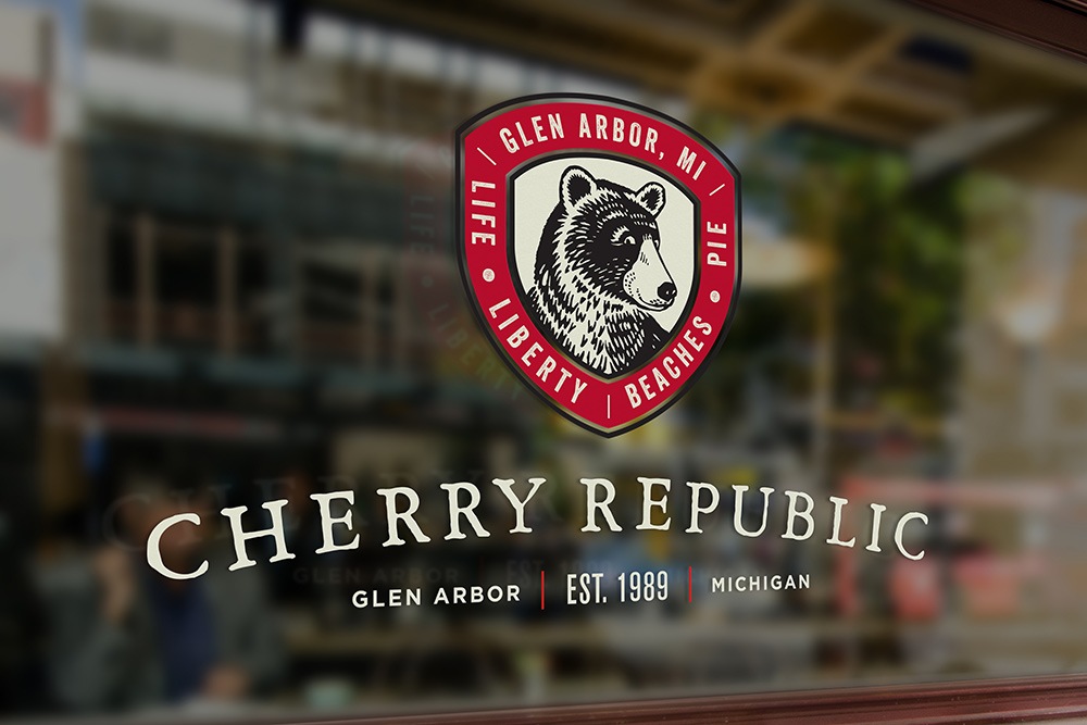 Cherry Republic Rebrand Logo - by Miller