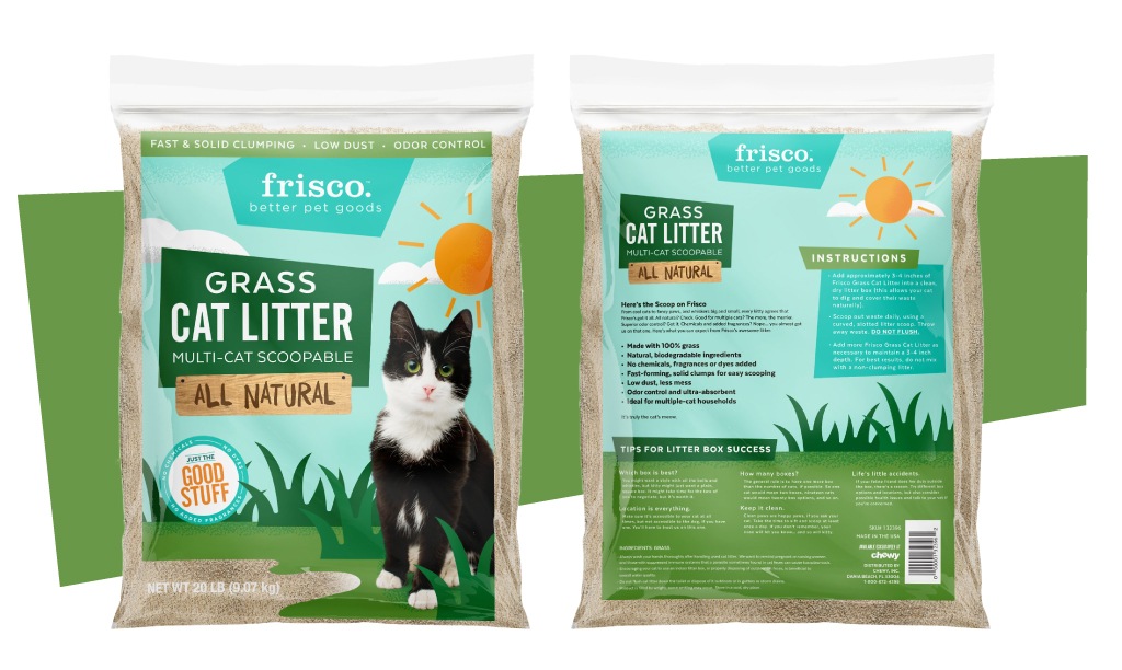 Frisco Branding - Cat Litter Packaging Design