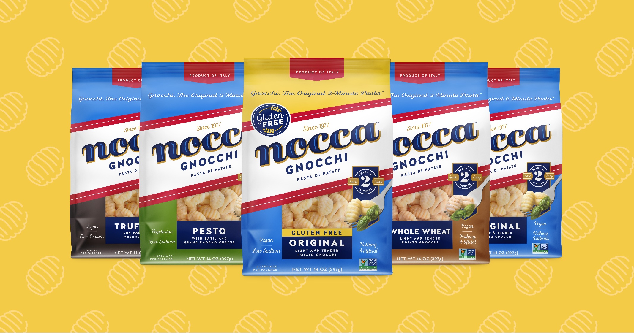 Nocca Pasta Brand Packaging