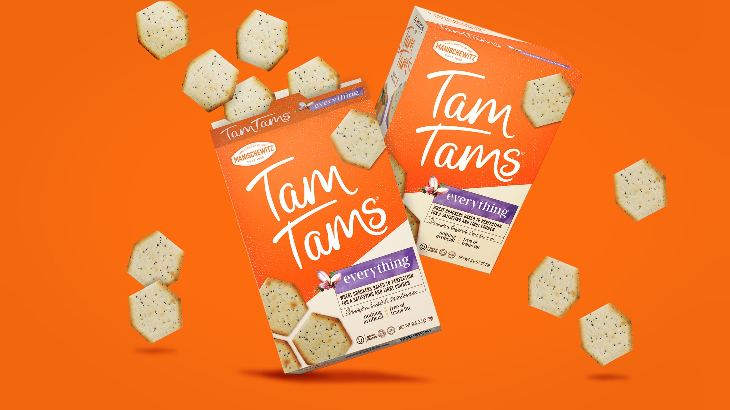 Manischewitz Rebrand Tam Tams -Noodles Packaging